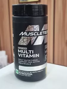 MUSCLE TECH Platinum Multi Vitamin Daily Nutritional Immune Support 60 compresse - Foto 1 di 6