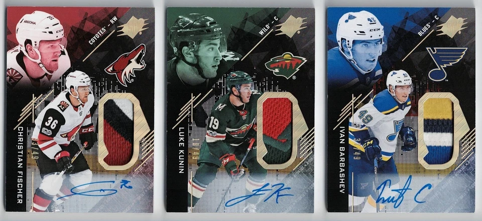 2017-18 SPx Rookie Gold Premium Material Autograph Patch #/49 Pick From List !! - Image 1 of 1