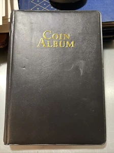 Plain Coin Album ( 10 Sleeves / 60 Holders ) - Nice Condition. SB#0062 - Picture 1 of 5