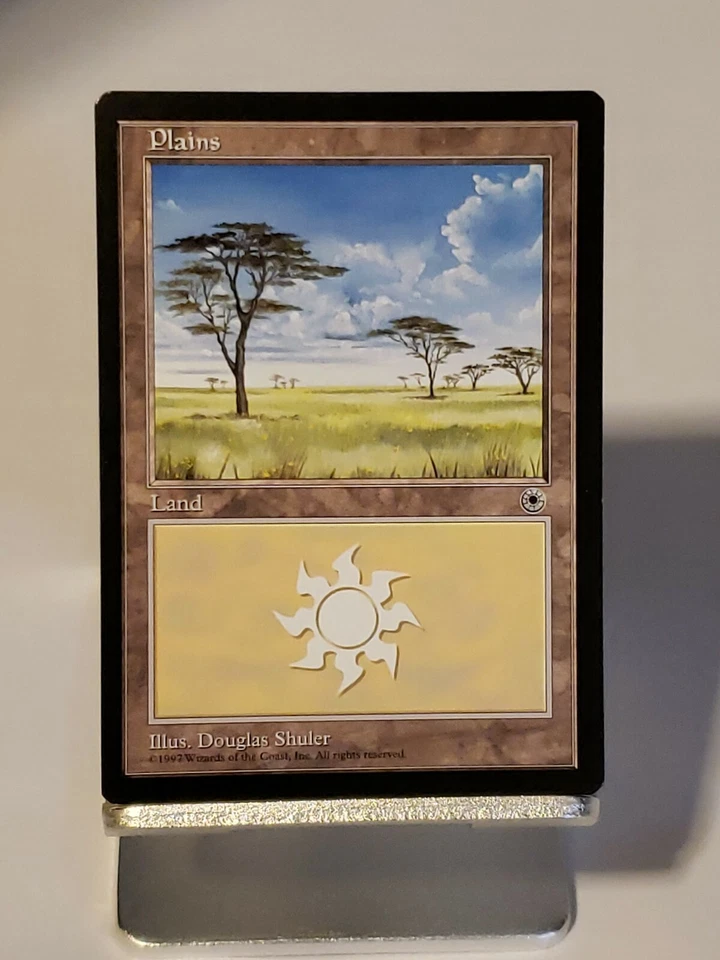 MTG Plains Portal 215 Regular Land Magic - Image 1 of 4