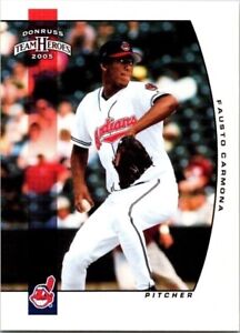 Fausto Carmona Donruss Team Heroes 364 Cleveland Indians 2005 Baseball Card