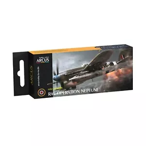 Arcus #E3002 Emaille Lack Set RAF Operation Neptun 6 Farben 10ml für Modellbausatz - Bild 1 von 14