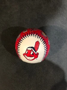2005 Cleveland Indians Rawlings Commemorative Baseball Clock Chief Wahoo Logos - Picture 1 of 6