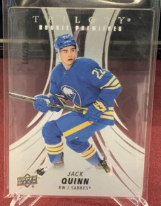 2022-23 Upper Deck Trilogy Jack Quinn Rookie Premieres Acetate /299 RP-JQ - Picture 1 of 2