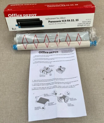 Office Depot Replacement Fax Ribbon (KX-FA53 55) For Use With Panasonic Machine - Image 1 of 4