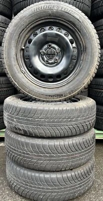 4 Orig VW Winterräder Stahl 185/65 R15 88T Polo 6 2G Seat Ibiza Audi A1 GB Skoda - Bild 1 von 3
