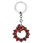 Seven Deadly Sins Red Dragon Keychain Keyring Anime Japanese Gift Merchandise 