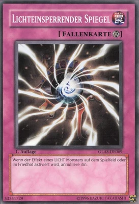 YuGiOh Lichteinsperrender Spiegel GLAS-DE069 Common NM unl. - Bild 1 von 2