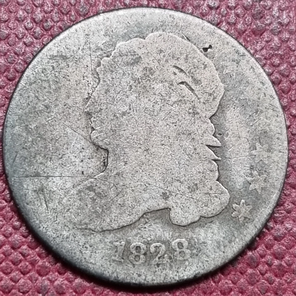 1828 Capped Bust Dime 10c Circulated #96793 - Image 1 of 2
