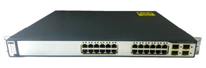 Cisco WS-C3750G-24TS-S1U V03 24 Gigabit Port Layer 3 Switch - Picture 1 of 10