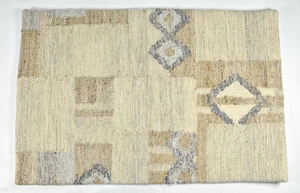 Pottery Barn SAMPLE Lincoln Outdoor Lumbar Pillow Cover 20x30 Textured Neutral - Picture 1 of 11