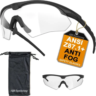 ✅ NEW - S53 Anti-Fog Tactical Safety Glasses Ballistic Eye Protection - Image 1 of 4