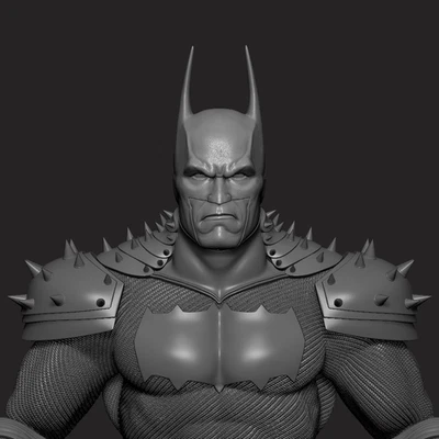 Kit Batman Absolute 1/12 para Muff Toys ADAM SIN PINTAR Foto 1 de 4