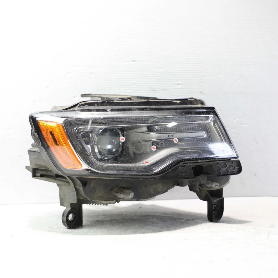 Faro derecho LED HID DRL 2016-2021 Jeep Grand Cherokee Premium OEM 55112910AB Foto 1 de 4
