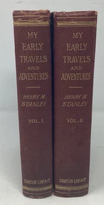 Antique My Early Travels And Adventures In America And Asia Vol 1&2 1895 - Bild 1 von 19