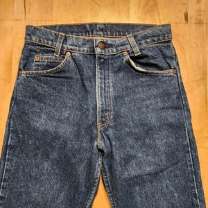 Jeans vintage Levi’s anni 70 arancione tab denim 536 uomo taglia 31x32 etichetta (30x32) USA - Foto 1 di 16