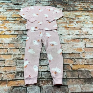 Carters Pajamas Girls Toddler 2T Toddler Pink PJ Halloween Holiday Ghost - Picture 1 of 15