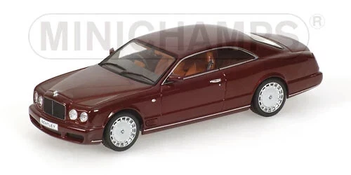 Bentley Brooklands 2007, Minichamps 1/43 Ed.Ltda. 2208U Colore Granata - Immagine 1 di 1