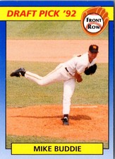 1992 Front Row Draft Picks Mike Buddie #13 New York Yankees