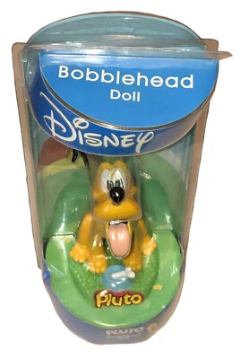 Boneca Bobblehead Disney Pluto Dog por Bobble Dobbles Embalagem Original - Imagem 1 de 2