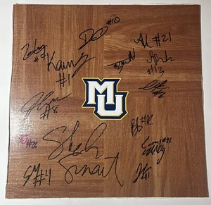 2024-25 Marquette Golden Eagles Signed Floorboard Autographed Auto SHAKA JONES - Picture 1 of 1