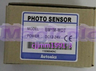 New 1PCS Autonics BM1M-MDT Photoelectric switch - Image 1 of 2