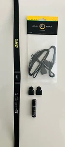 Foglio 150 libbre JAGUAR 1 arco di ricambio bracci di lancio nero + accessori Ek Archery - Foto 1 di 7