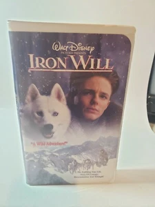 Disney’s Iron Will (VHS, 1994) Clamshell - Picture 1 of 2