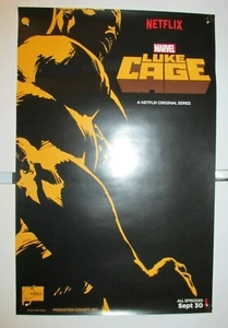 LUKE CAGE MARVEL NETFLIX POSTER ABC STUDIOS 20 X 13"  - Picture 1 of 3