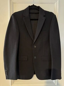 NEW PENGUIN BLACK JACKET BLAZER SIZE 36 VISCOSE - Picture 1 of 8