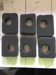 6 PACK Lawn Mower Air Filter Briggs & Stratton 450E-500E Replaces OEM 799579 - Foto 1 di 4