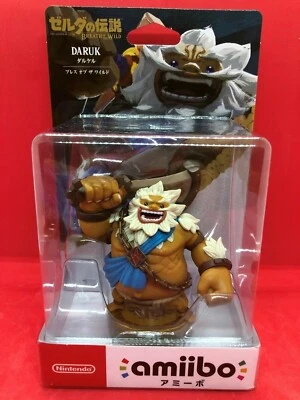 Nintendo amiibo DARUK Champion W/Tracking# Legend of Zelda Breath of the Wild - Image 1 of 4