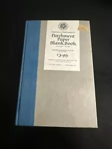Vintage New Parchment Paper Blank Book Journal Grimoire Caligraphy Pentalic Co. - Picture 1 of 13