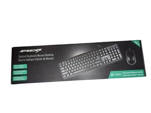 Speedex Optical Keyboard & Mouse Combo Model #SP-1016 - Picture 1 of 3