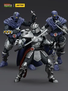 New JOYTOY TMNT-Shredder Foot Clan A/B 1/18 Action figure Toy Xmas Gift! - Picture 1 of 27