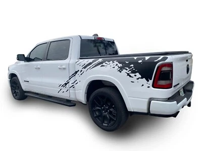 2019-2025 para Ram 1500 calcomanías laterales Predator Stripes 3 m vinilo gráficos pegatinas Foto 1 de 4