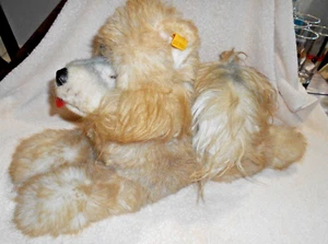 Steiff Stuffed Dog, Made in Germany, #0340/35 - Picture 1 of 4