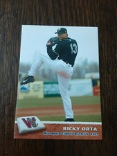 2007 Grandstand Wisconsin Timber Rattlers #13 Ricky Orta
