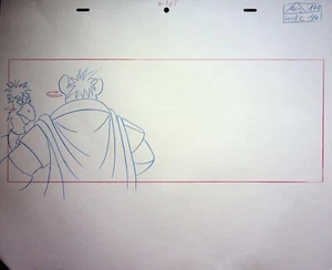 Diseño de lápiz de producción dibujado a mano Sonic Underground 1999 página 11x17 DiC - Imagen 1 de 2