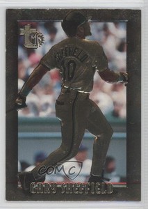 1995 Topps Embossed Golden Idols Gary Sheffield #2