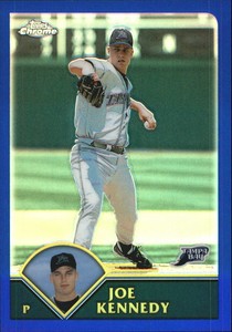 2003 (DEVIL RAYS) Topps Chrome Refractors #261 Joe Kennedy/699