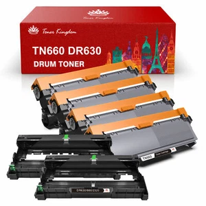 LOTE TÓNER TN660 DR630 compatible con tambor para Brother DCP-L2540DW MFC-L2740DW 2700DW - Imagen 1 de 19