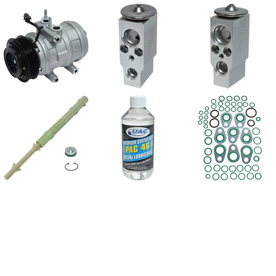 Kit de compresor de aire acondicionado UAC para Ford Expedition 2007-2008 Foto 1 de 1