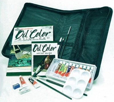 Juego de arte de estudio de color al óleo  Foto 1 de 4