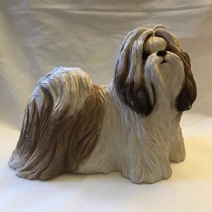 SANDICAST Sandra Brue Shih Tsu Dog SIGNED 8” x 6.25” - Picture 1 of 8