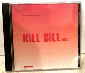 Kill Bill Vol 1 Promo *RARE* CD - AWARDS, BAFTAs VERSION / Tarantino - Picture 1 of 2