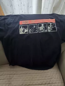 MAGLIETTA DOUBLE FACE VINTAGE 2001 U2 ELEVATION TOUR 2001, 2XL, - Foto 1 di 3