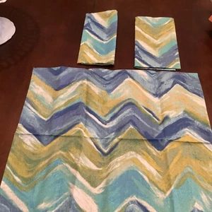 Set of 3 Vietri Viva Italy Bohemian Wave Napkins NEW IN PACKAGE - Picture 1 of 2