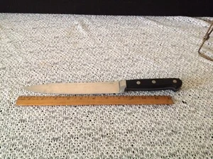 MARTHA STEWART COLLECTION Fully Forged 8" CHEF'S KNIFE VERY SHARP GENTY USED - Picture 1 of 2