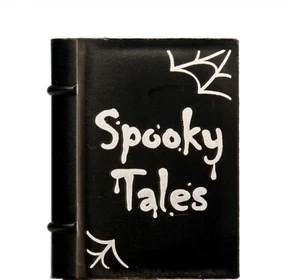 NEW LEGO - Figure Accessory - Book (2 x 3) 'Spooky Tale' Black x 1 - Spooky Boy - Picture 1 of 3